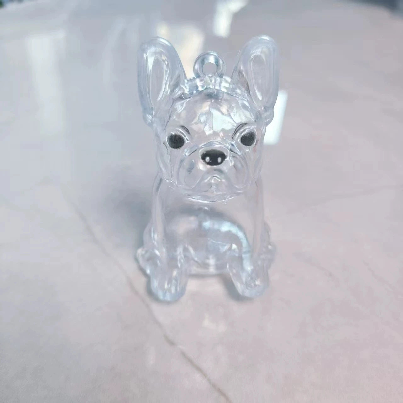 Dog Hair Storage Cute Pendant Keychain Bag Pendant Couple Car Key Chains Jewelry Souvenir Collection Gift Decoration Accessories