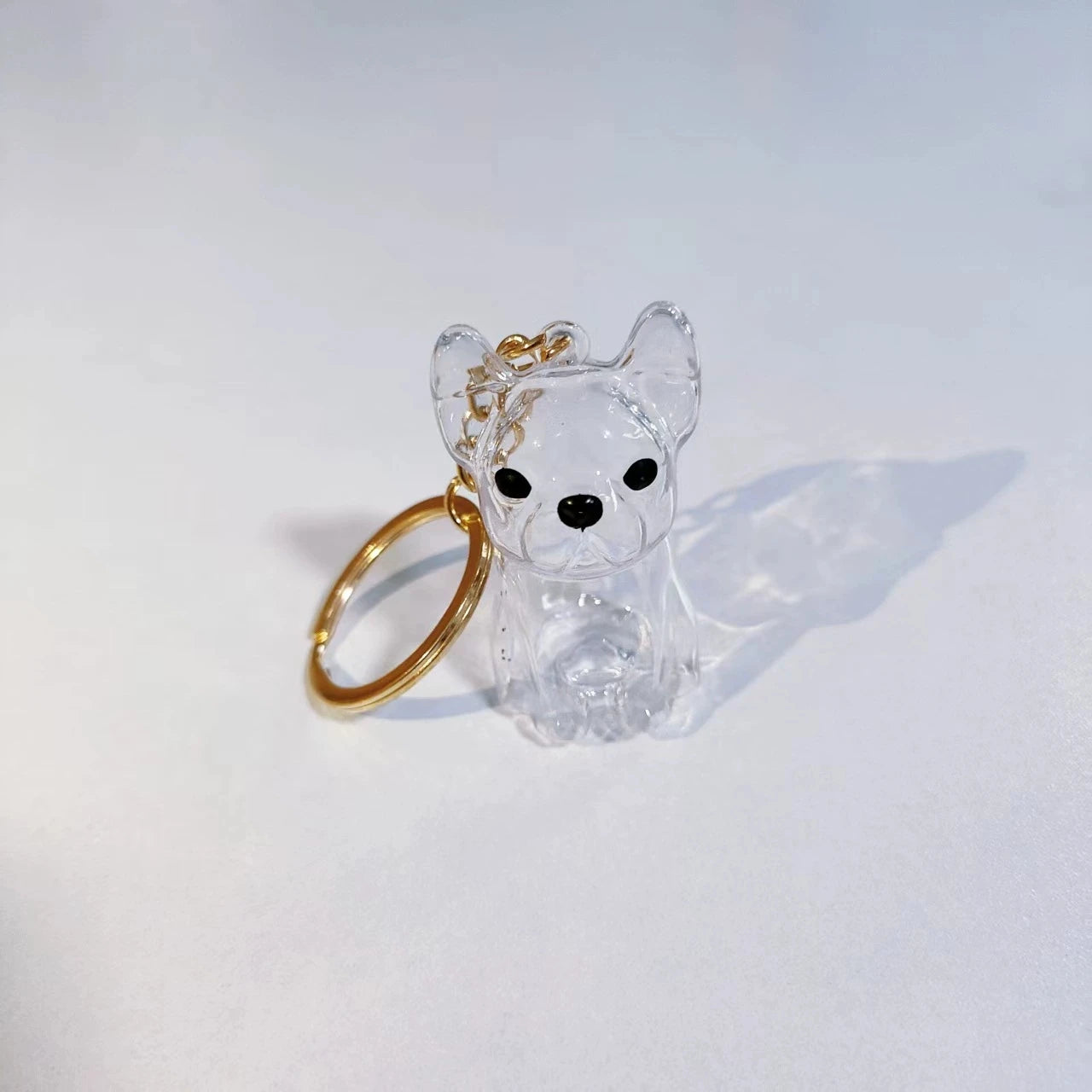 Dog Hair Storage Cute Pendant Keychain Bag Pendant Couple Car Key Chains Jewelry Souvenir Collection Gift Decoration Accessories
