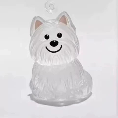 Dog Hair Storage Cute Pendant Keychain Bag Pendant Couple Car Key Chains Jewelry Souvenir Collection Gift Decoration Accessories