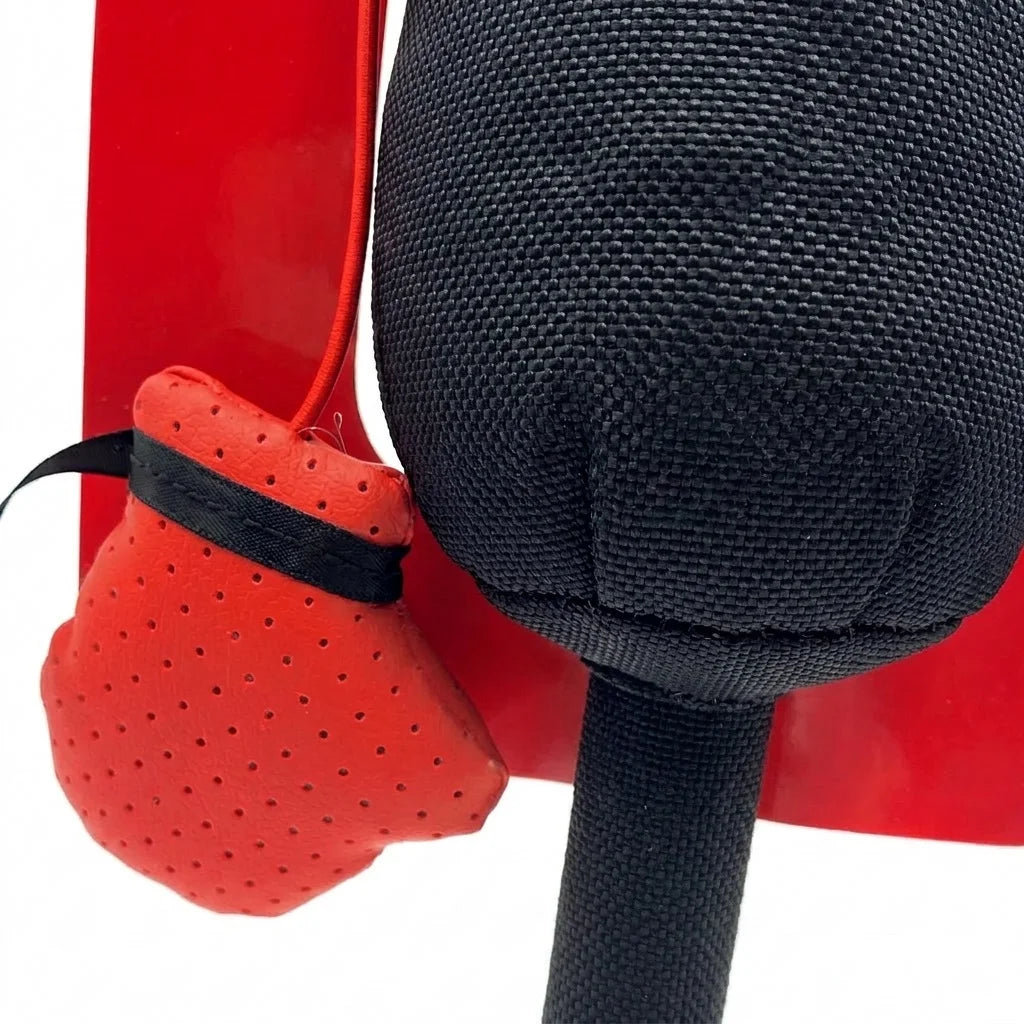 Cartoon Cat Punching Bag Toy with Boxing Gloves Suction Cup Indoor Toy for Kittens and Adult Cats Random Color Shipped Pet
